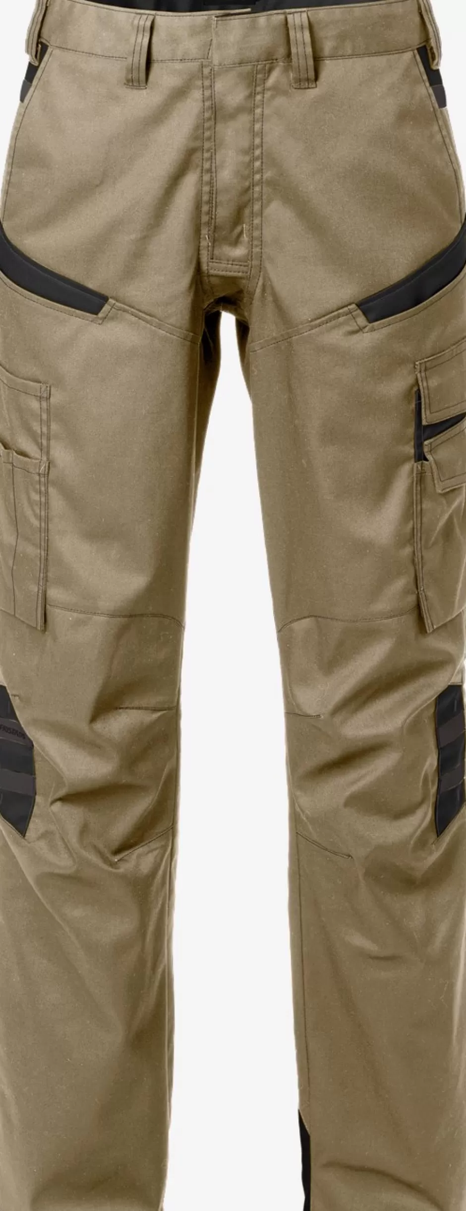 Cheap Fristads Bukser Dame 2554 Khaki/Sort - 299